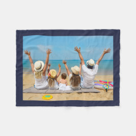 Creëer Uw eigen aangepaste fototoetsenbord Fleece Deken