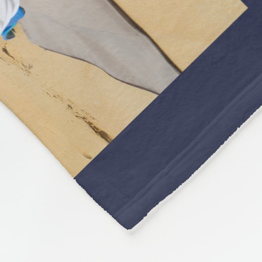 Creëer Uw eigen aangepaste fototoetsenbord Fleece Deken (Hoek)