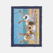 Creëer Uw eigen aangepaste fototoetsenbord Fleece Deken (Voorkant)