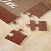 Creëer Uw eigen aangepaste gedenkbare familie foto Legpuzzel (Zijkant)