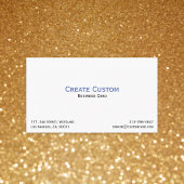 Creëer Uw Eigen Aangepaste Gepersonaliseerde Beroe Visitekaartje