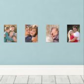 Creëer Uw eigen aangepaste gepersonaliseerde fotot Muurkunst Sets (Houten vloer)