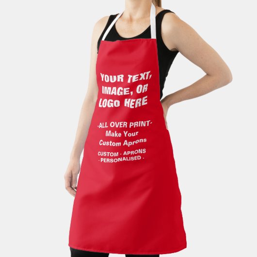 Creëer uw eigen aangepaste gepersonaliseerde Manne Schort (Insitu)