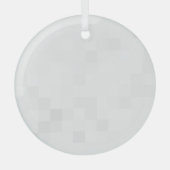 Creëer Uw eigen aangepaste Glas Ornament (Voorkant)