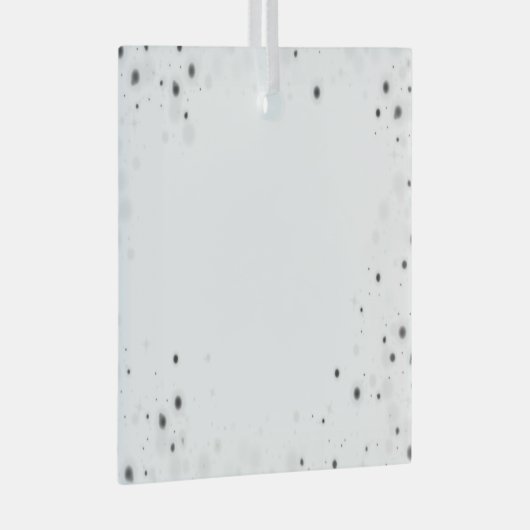 Creëer Uw eigen aangepaste  Glas Ornament (Voorkant Rechts)