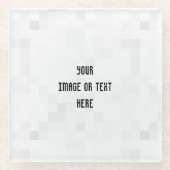 Creëer Uw eigen aangepaste  Glazen Onderzetter (Voorkant)