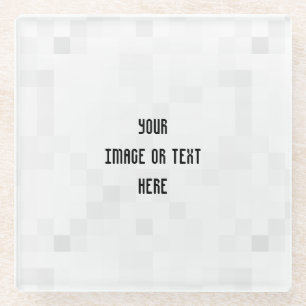 Creëer Uw eigen aangepaste  Glazen Onderzetter