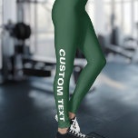 Creëer Uw eigen aangepaste groen Leggings<br><div class="desc">Creëer Uw Eigen Aangepaste Groene Leggings.</div>