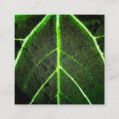 Creëer uw eigen aangepaste groene blad informatiekaartje (Achterkant)