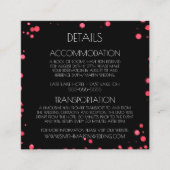 Creëer uw eigen aangepaste groene Bokeh-rand Informatiekaartje (Voorkant)