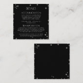 Creëer uw eigen aangepaste groene Bokeh-rand Informatiekaartje (Voorkant / Achterkant)