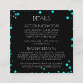 Creëer uw eigen aangepaste groene Bokeh-rand Informatiekaartje (Voorkant)