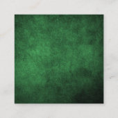 Creëer uw eigen aangepaste groene grunge informatiekaartje (Achterkant)