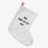 Creëer Uw eigen aangepaste  Grote Kerstsok (Voorkant (Hangend))