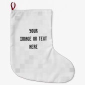 Creëer Uw eigen aangepaste Grote Kerstsok (Voorkant)