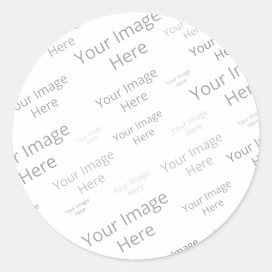 Creëer uw eigen, aangepaste, grote ronde matentsti sticker (Voorkant)