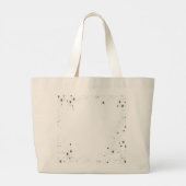 Creëer Uw eigen aangepaste  Grote Tote Bag (Achterkant)