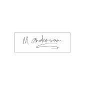 Creëer Uw eigen Aangepaste handtekening op maat Zelfinktende Stempel (Design)