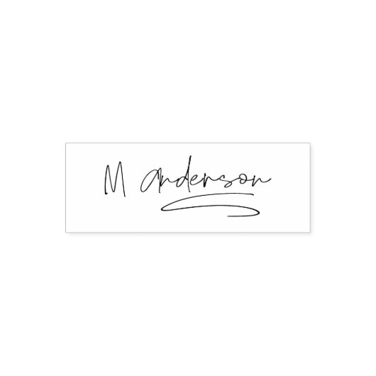 Creëer Uw eigen Aangepaste handtekening op maat Zelfinktende Stempel (Design)