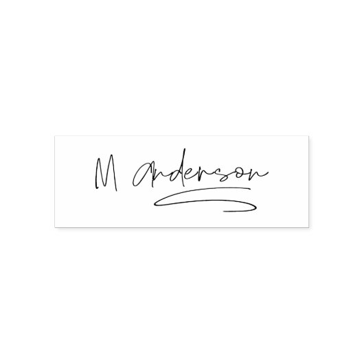 Creëer Uw eigen Aangepaste handtekening op maat Zelfinktende Stempel (Design)