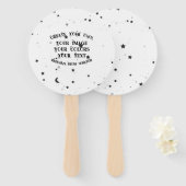 Creëer Uw eigen aangepaste  Handwaaier (Voorkant en achterkant)