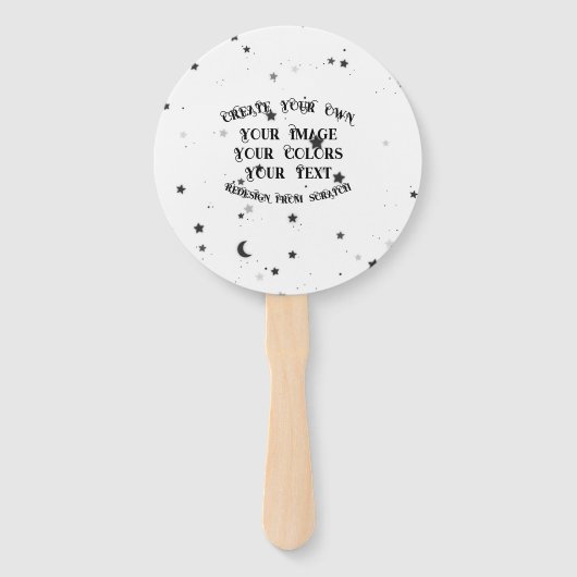 Creëer Uw eigen aangepaste  Handwaaier (Voorkant)