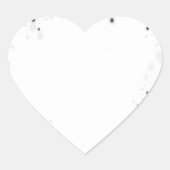 Creëer Uw eigen aangepaste Hart Sticker (Voorkant)