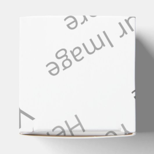 Creëer Uw eigen aangepaste hartkamer 2x2 voor gebr Bedankdoosjes (Bovenkant)