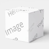 Creëer Uw eigen aangepaste hartkamer 2x2 voor gebr Bedankdoosjes (Achterkant)