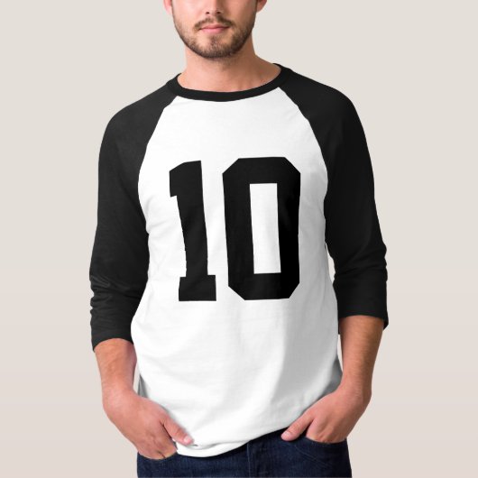 Creëer Uw eigen aangepaste honkbal T-shirt (Voorkant)