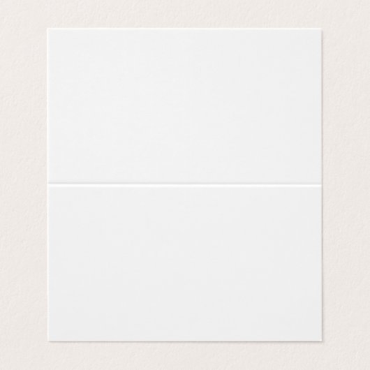 Creëer Uw eigen aangepaste horizontaal gevouwen 3. Visitekaartje (Buitenkant ongevouwen)