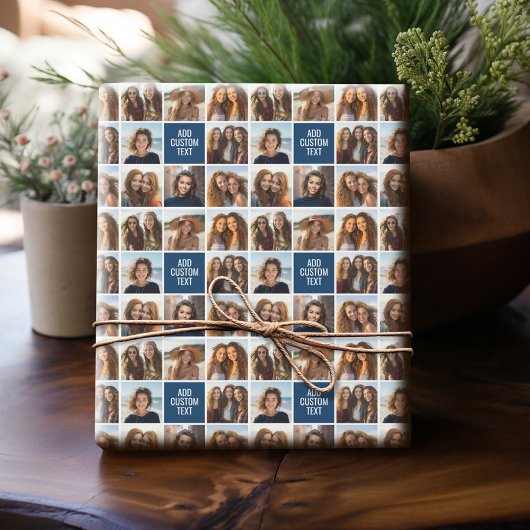 Creëer Uw eigen aangepaste instagram Cadeaupapier