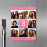 Creëer Uw eigen aangepaste instagram Magneet<br><div class="desc">U kunt 8 vierkant of de foto's van het Instagram voor dit ontwerp gebruiken. Gebruik 8 vierkante foto's om een uniek en persoonlijk cadeau te creëer. Of je kunt de hipster puppy houden en een trendy keepslag maken. Als u de afbeeldingen moet aanpassen, klik op het aanpassingshulpmiddel om veranderingen aan...</div>
