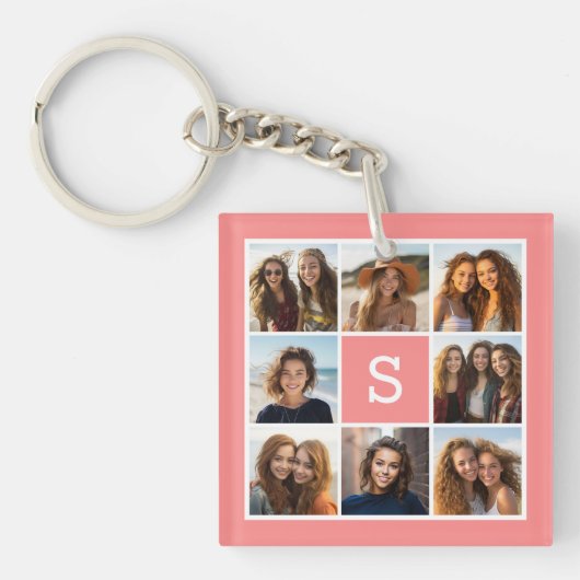 Creëer Uw eigen aangepaste instagram Sleutelhanger (Voorkant)