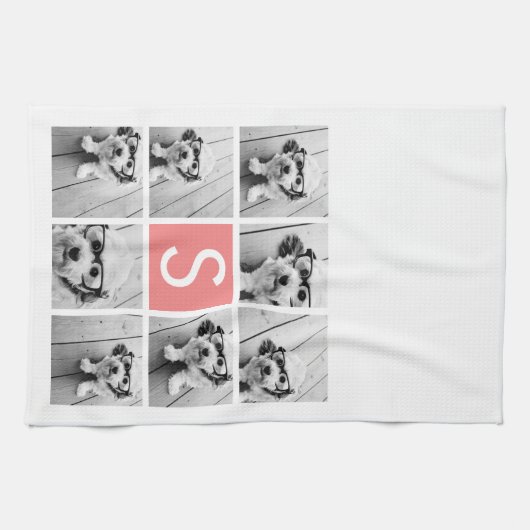 Creëer Uw eigen aangepaste instagram Theedoek (Horizontaal)