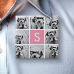 Creëer Uw eigen aangepaste instagram Vierkante Button 5,1 Cm<br><div class="desc">U kunt 8 vierkant of de foto's van het Instagram voor dit ontwerp gebruiken. Gebruik 8 vierkante foto's om een uniek en persoonlijk cadeau te creëer. Of je kunt de hipster puppy houden en een trendy keepslag maken. Als u de afbeeldingen moet aanpassen, klik op het aanpassingshulpmiddel om veranderingen aan...</div>