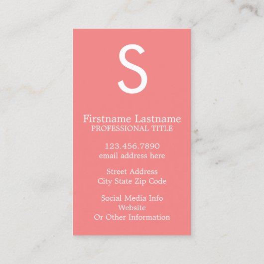 Creëer Uw eigen aangepaste instagram Visitekaartje (Achterkant)