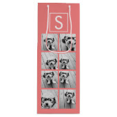 Creëer Uw eigen aangepaste instagram Wijn Cadeautas (Voorkant)