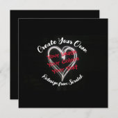 Creëer Uw eigen aangepaste kaart (Voorkant / Achterkant)