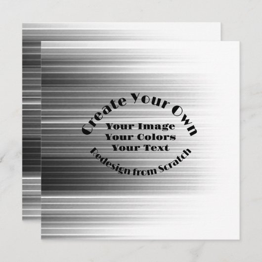 Creëer Uw eigen aangepaste kaart (Voorkant / Achterkant)