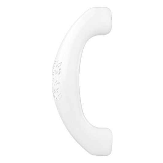 Creëer uw eigen aangepaste kabinetschets keramische kastgreep (Zijkant)