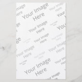 Creëer Uw eigen aangepaste kantoorruimte Briefpapier (Voorkant)