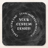 Creëer Uw eigen aangepaste  Kartonnen Onderzetters (Voorkant)