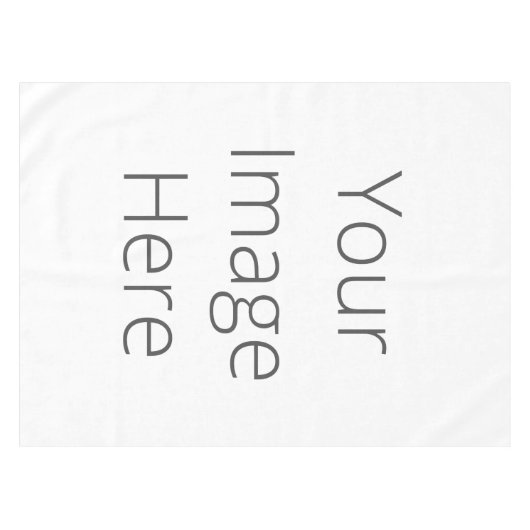 Creëer uw eigen aangepaste katoentablet, 52 x 70 i tafelkleed (Voorkant (Horizontaal))