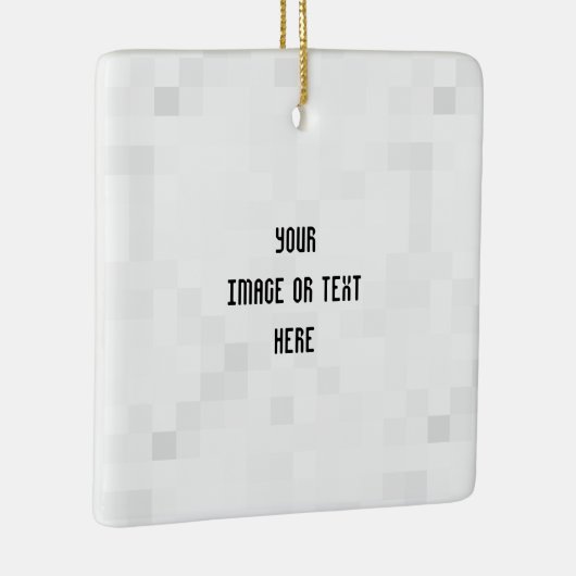 Creëer Uw eigen aangepaste  Keramisch Ornament (Rechts)