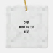 Creëer Uw eigen aangepaste  Keramisch Ornament (Voorkant)