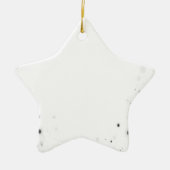 Creëer Uw eigen aangepaste  Keramisch Ornament (Voorkant)