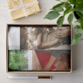 Creëer Uw eigen aangepaste kerstcollage voor foto' Tissuepapier (Geschenk)