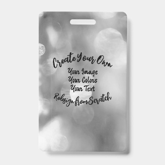 Creëer Uw eigen aangepaste kleur/ontwerp Badge (Front)