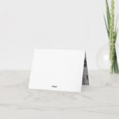 Creëer Uw eigen aangepaste kleur/ontwerp Bedankkaart (Achterkant)